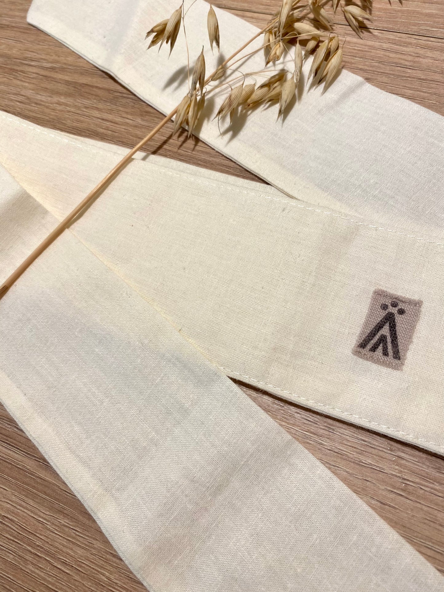 Organic Cotton or Hemp Belt / Milky White / Natural / Black