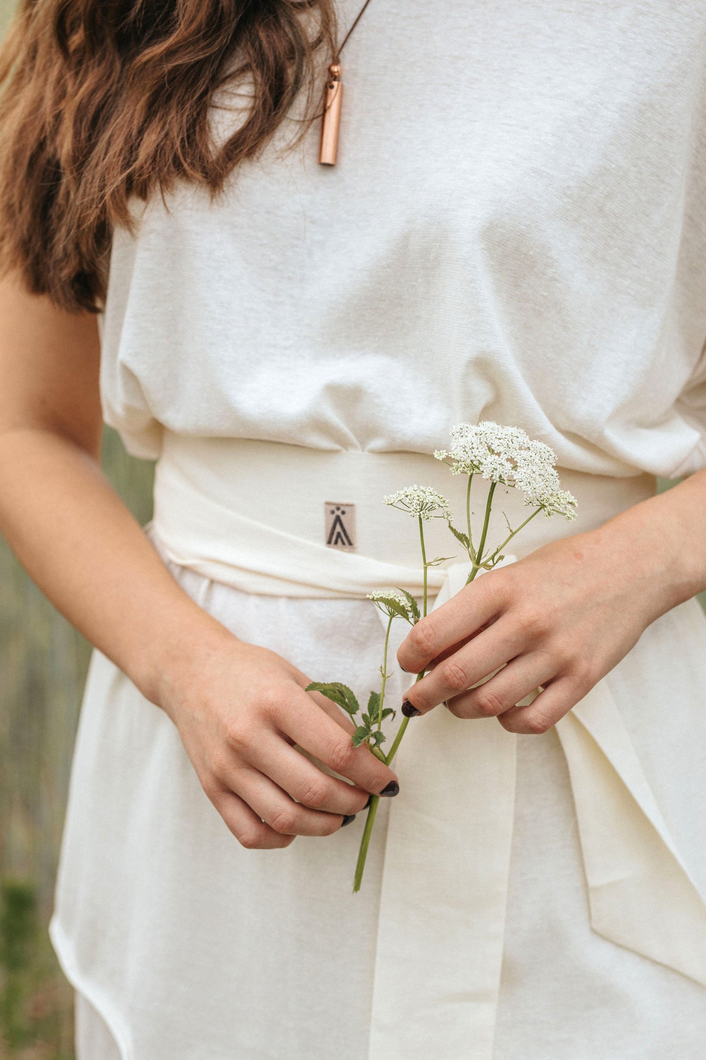 Organic Cotton or Hemp Belt / Milky White / Natural / Black