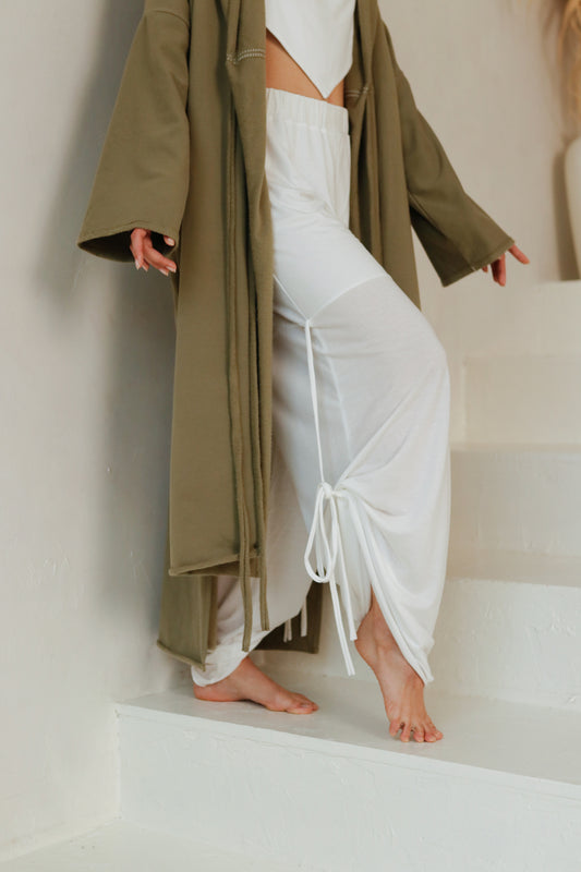 PRANA Pants / Milky White / Smokey Quartz / Black