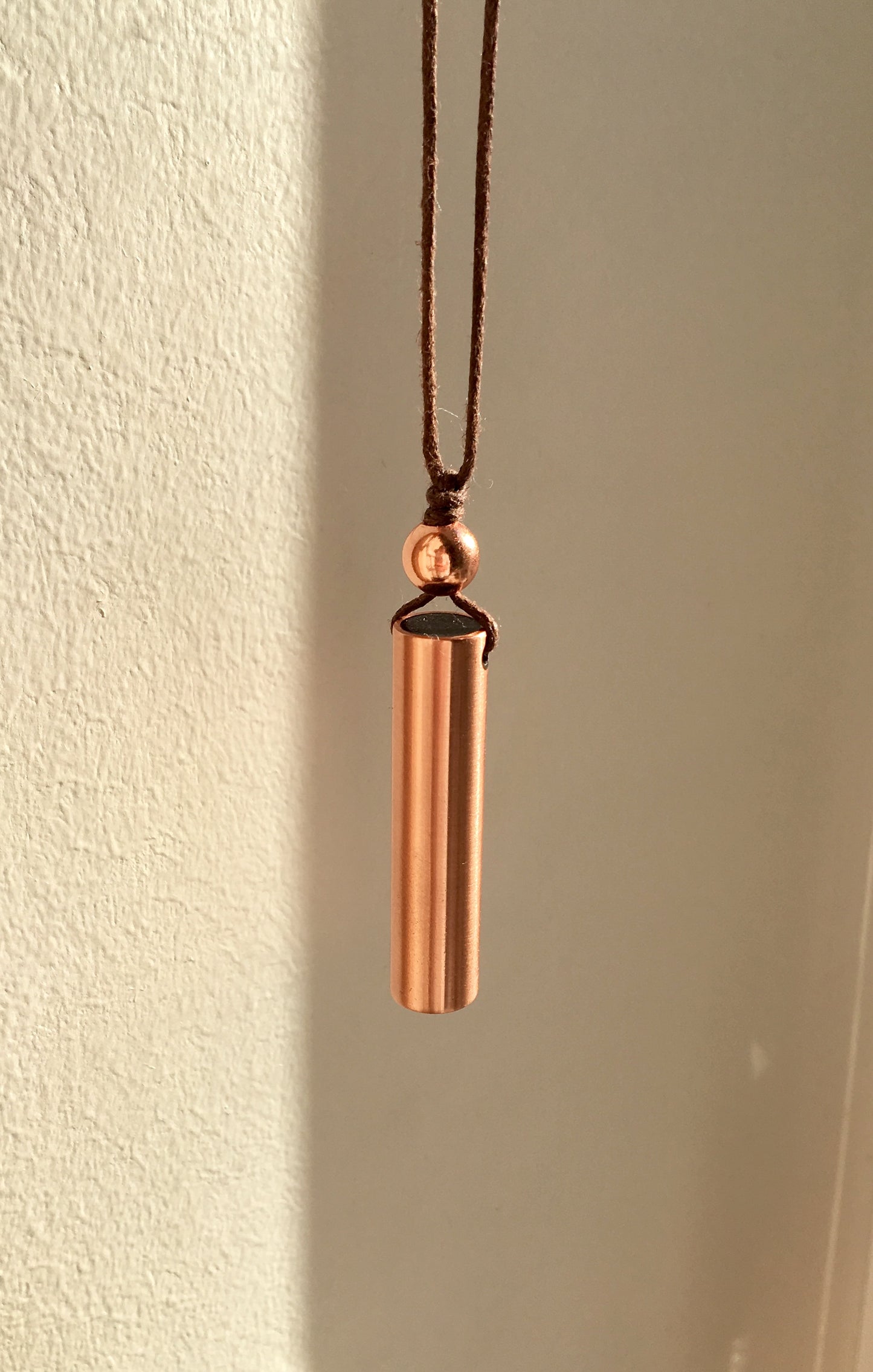 Pure Copper Tube Aether Pendant