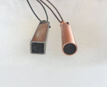 Pure Copper Tube Aether Pendant